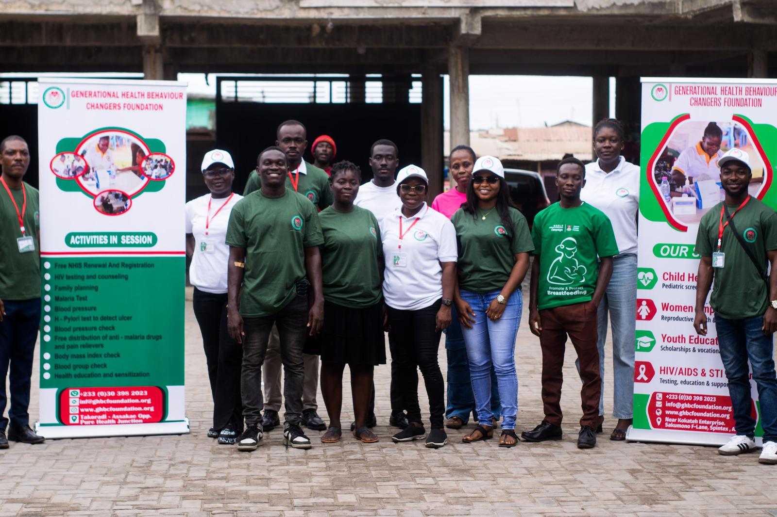 Community health workers engaging with local residents